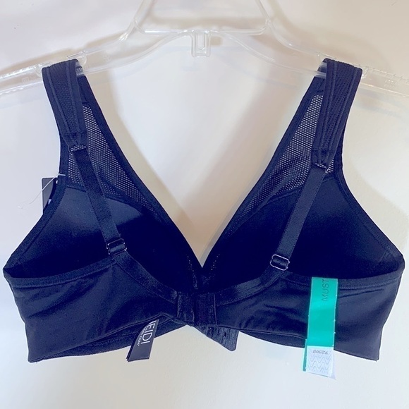 NWT. Heidi by Haiti Klum Black Unwired Boost Bra Size-Medium. - Picture 5 of 10